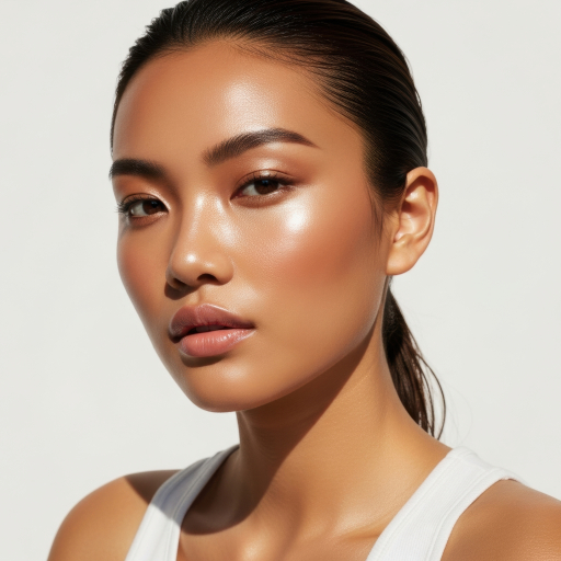 아름다운 여성 초상화