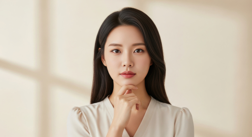 젊은 여성 포즈