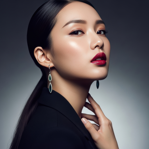 빨간 입술의 여인